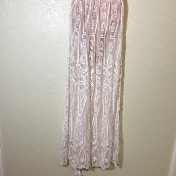 Lace dress floor length - Picture 2 of 10